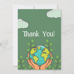 Earth Day Birthday Party Invitation