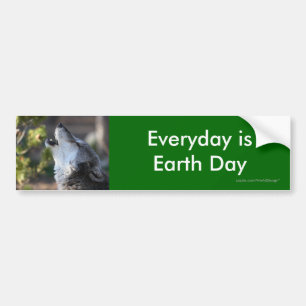 earth day bumper sticker