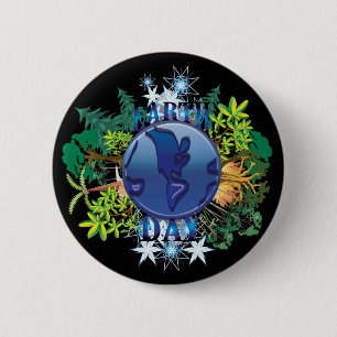 Earth Day Button Earth Day Pin