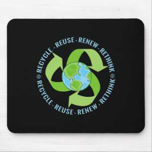 Earth Day Call To Activism Please Recycle Mouse Pad