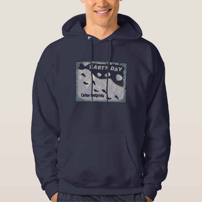 Earth Day - Carbon Footprints Hoodie (Front)