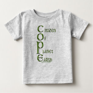 EARTH DAY Citizen of Planet Earth COPE Eco Shirt