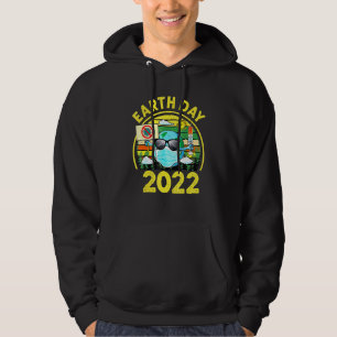 Earth Day Climate Change Natural Environment Face  Hoodie