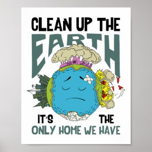 Earth Day Earth Day Save Earth There Is No Planet Poster