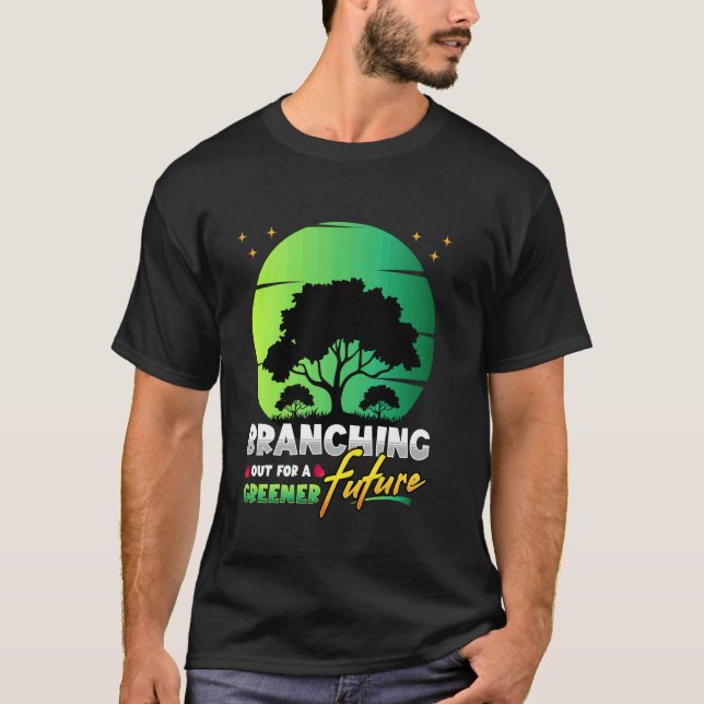 Earth Day Environmental Awareness T-Shirt (Front)