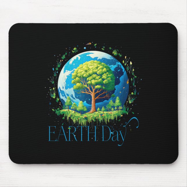 Earth Day Environmental International Awareness 1  Mouse Pad (Front)