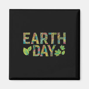 Earth Day Environmental Protection Save Tree &amp; Magnet