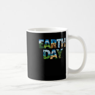 Earth Day Environmental Protection Save Tree And A Coffee Mug