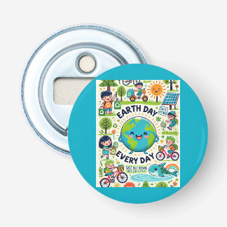 Earth Day Every Day Bottle Opener