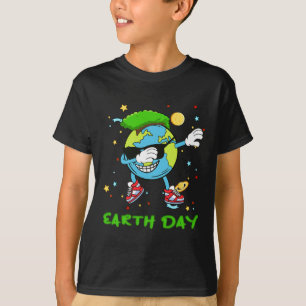 Earth Day Every Day Save Our Planet Earth Dabbing T-Shirt