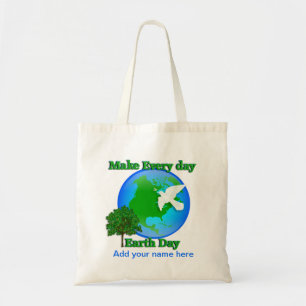 Earth Day Every Day  tote 3D graphic environment Bag