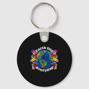 Earth Day Everyday Earth Day Environmental  Key Ring