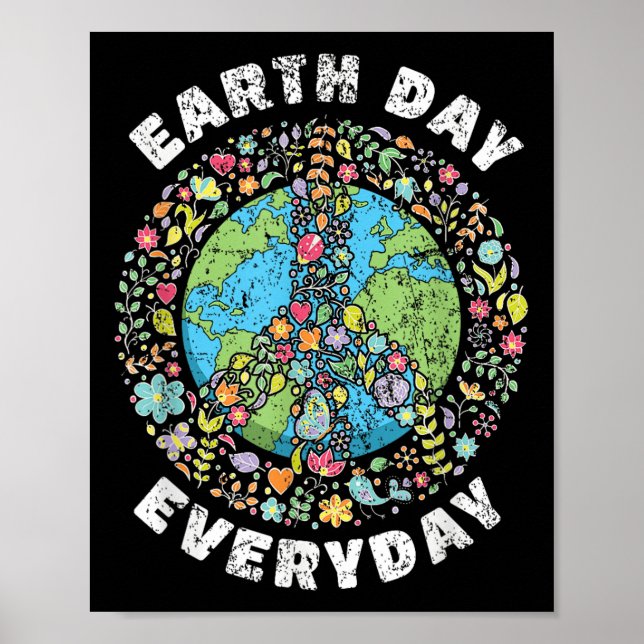 Earth Day Everyday Earth Day  Poster (Front)