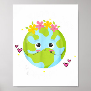 Earth Day Everyday Kids Girl Poster