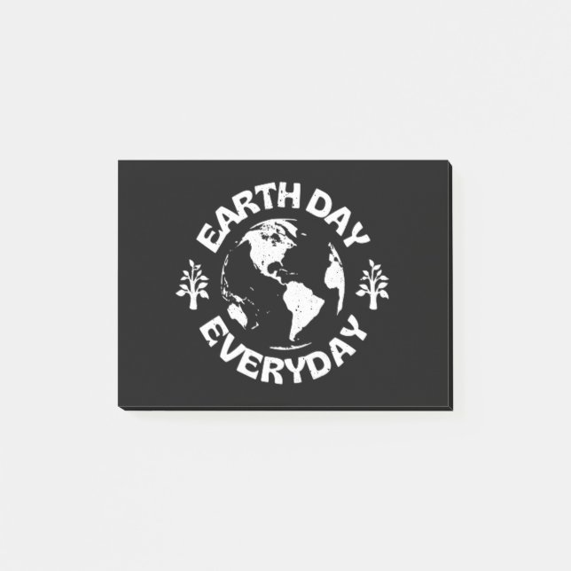 Earth Day Everyday Post-it Notes (Front)