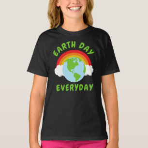 Earth Day Everyday Rainbow T-Shirt