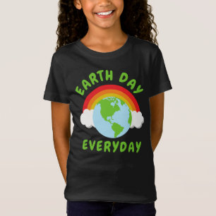 Earth Day Everyday Rainbow T-Shirt