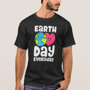 Earth Day Everyday Retro Vintage Planet Environmen T-Shirt