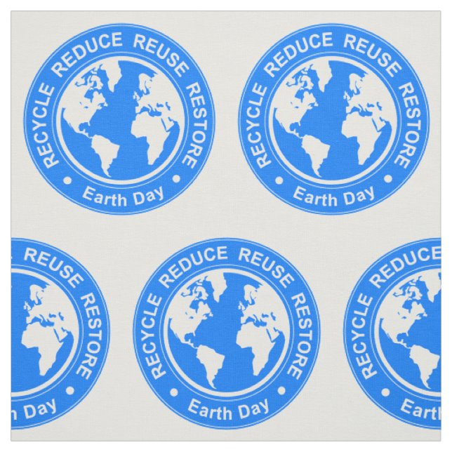 Earth Day Fabric (Swatch)