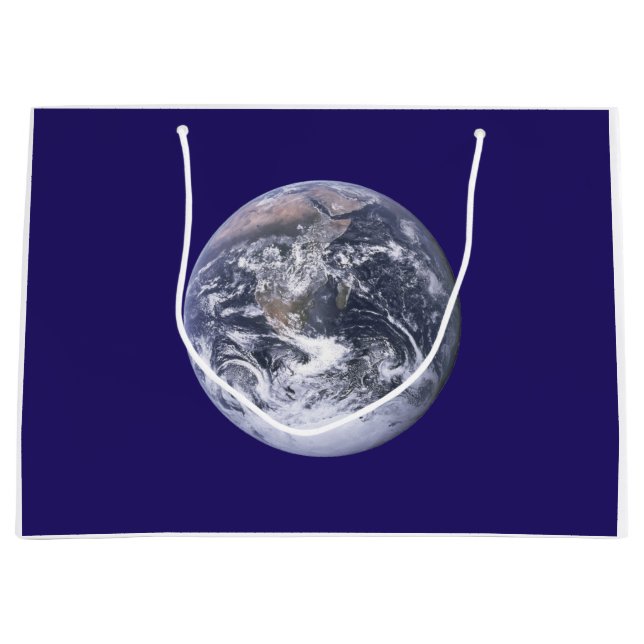 Earth Day Flag Large Gift Bag (Front)