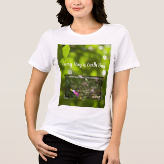 Earth Day Gift 🌸new sprouts   |women’s t-shirt  Tri-Blend Shirt
