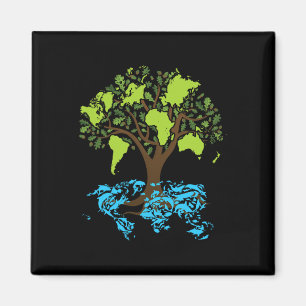 Earth Day Gifts Ecology Environmental Science  Magnet