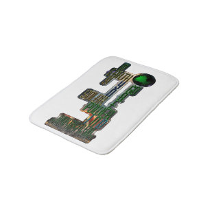 Earth Day Go Green Bath Mat