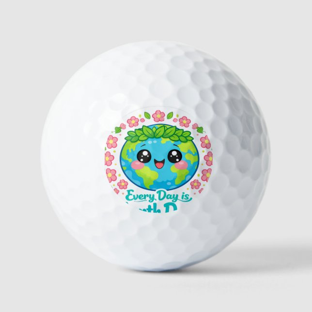 Earth Day Golf Balls (Front)