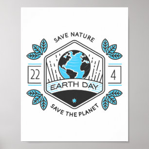 Earth Day Green Climate Change Planet Environmenta Poster