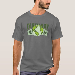 Earth Day Green Climate Change Planet Environmenta T-Shirt