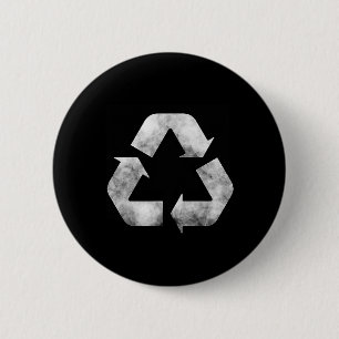 Earth-day-green-recycling-sign Everything-recycler 6 Cm Round Badge