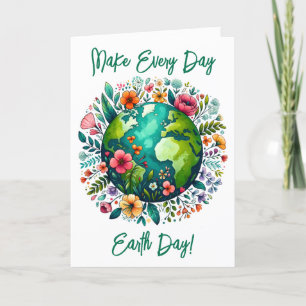Earth Day Greeting Card