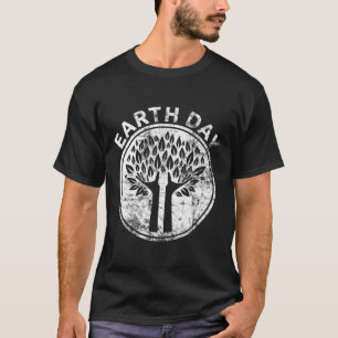 Earth Day Hands Tree Lover Nature Planet Science  T-Shirt