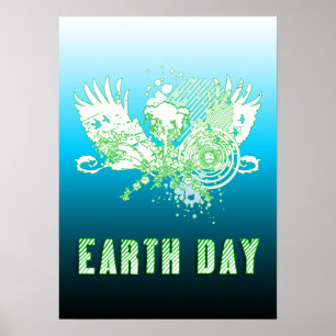 earth day : hi-fi tree poster