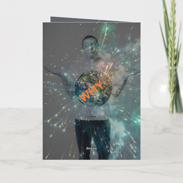 EARTH DAY HOLIDAY CARD (Back)