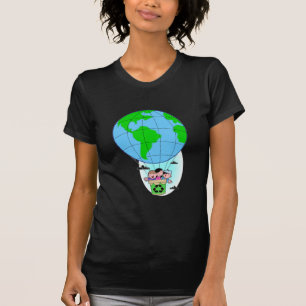 Earth Day hot air balloon T-Shirt