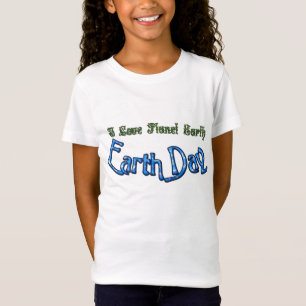 EARTH DAY I Love Planet Earth Kids' Eco Shirt