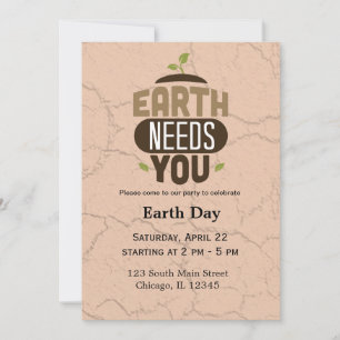 Earth Day Invitation