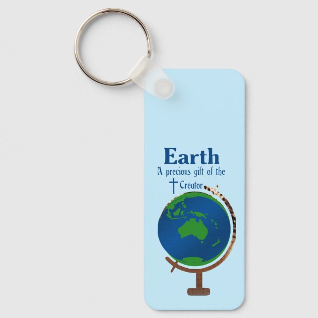 Earth Day Key Ring (Front)