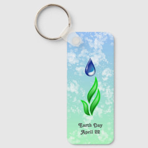 Earth Day Keychain