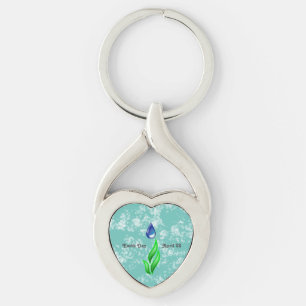 Earth Day Keychain