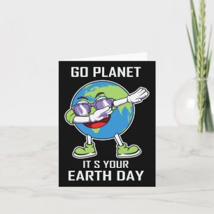 Earth Day Kids Boys Girls Save Our Planet Every Da Card