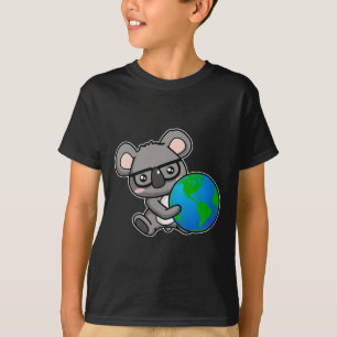 Earth Day Koala Bear Gift Design  T-Shirt