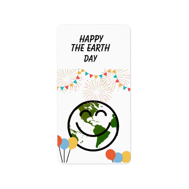 Earth Day Label (Front)