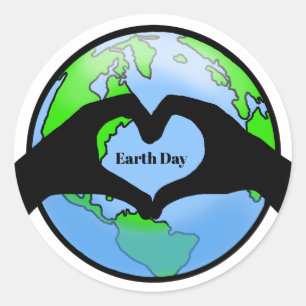 Earth Day Love Stickers
