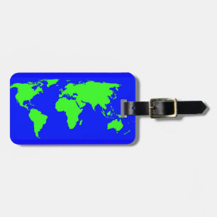 Earth Day Luggage Tag