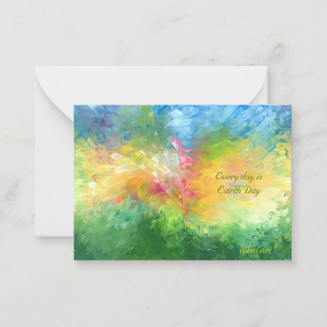 Earth Day Note Cards (Front)