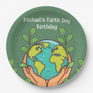 Earth Day Party  Paper Plate