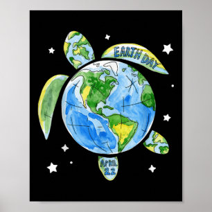 Earth Day Planet  Poster