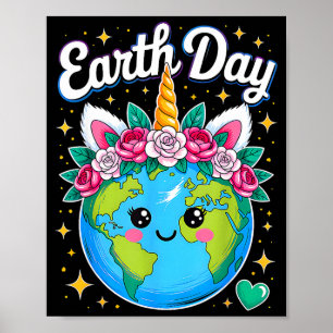 Earth Day Planet Restore Earth Save The Earth Day Poster